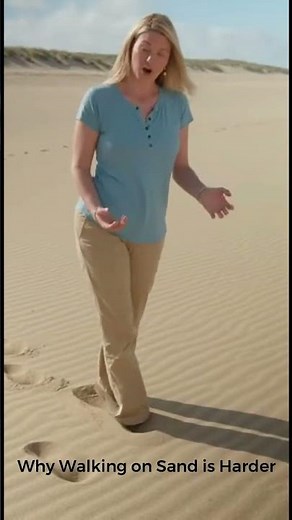 Why Walking on Sand Is Harder #Shorts