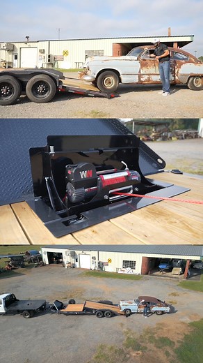 The Pop-Up Samurai Warrior winch package is available on the following bumper pull models: HDT, LPX, DEC, and DET! 😎 This 12,000 lb winch features include high quality series wound double sealed motor with brass fittings, heavy-duty waterproof contactors, double sealed drum on maintenance free bearings, and quiet, efficient full steel planetary gearing. 💪 #DiamondC #winch #features #equipment #bumperpull #DoWork | Diamond C Trailers