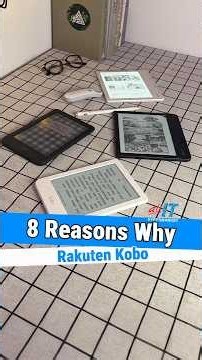 🔵 8 reasons why the Rakuten Kobo #allit #ebook #ereader