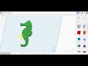 חיות בצירים articulated animals in tinkercad