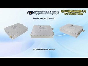 0.1-1GHz 50W power amplifier module is designed for a wide range of RF applications