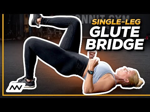 How To Do The Single-Leg Glute Bridge Like a Pro | Katie Callaway