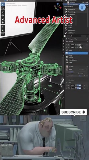 Blender Noob vs Pro Modeling