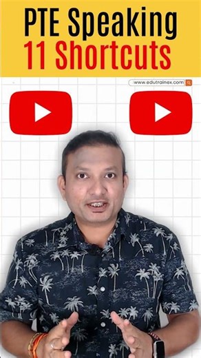 PTE Speaking - 11 Impossible Shortcut Tricks | Edutrainex PTE