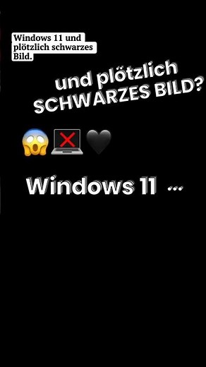 Windows 11: Black screen after installation? 😱 Here's how to fix it offline!