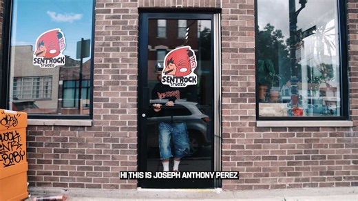 Introducing our next featured artist, Joseph Anthony Perez, AKA Sentrock, Self Taught Street Artist