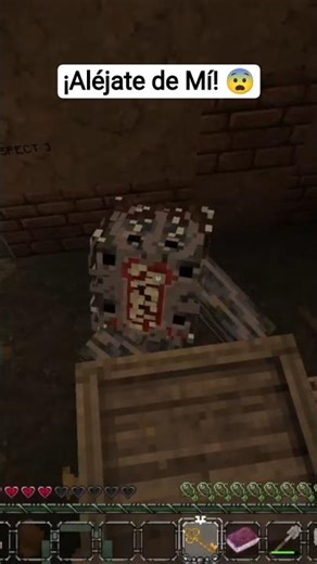 ¡Aléjate de Mí! 😨 #minecraft #gaming #shorts