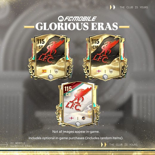 960K views · 14K reactions | Three Reds who defined an era.  Glorious Eras is coming to #FCMobile this Thursday UTC. | EA SPORTS FC Mobile | Facebook