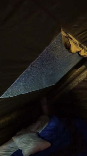 Barulho de chuva dentro da barraca é muito bom!