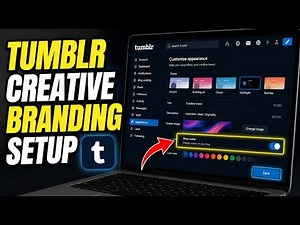 How to configure Tumblr for Creative Branding - Step By Step