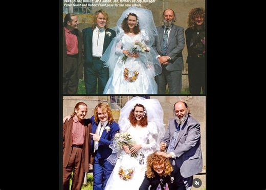 LED ZEPPELIN - Jason Bonham's wedding 1990. | Space Rocks