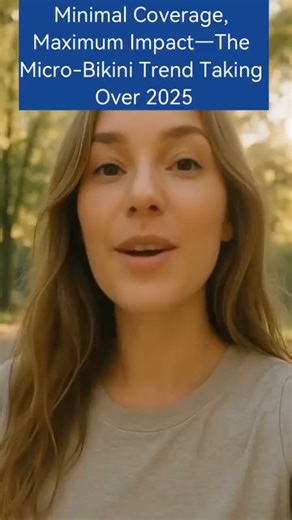 3.3K views | Ready to turn heads this summer? Discover the sizzling micro-bikini trend that's redefining confidence, color, and style in 2025! | Wholesome Haven | Facebook