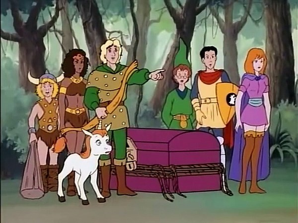 Dungeons & Dragons 11  The Box, Action Adventure Fantasy, animation, ダンジョンズ&ドラゴンズ アニメーション