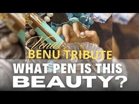 🚨 NEW PEN DAY ALERT! This Fountain Pen Glows✨ Unboxing the BENU Tribute Venus + Ink Pairing #review