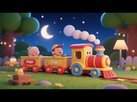 Goodnight Toy Train Song 🚂🌙 | Bedtime Nursery Rhymes & Kids Songs