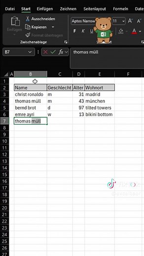 Effizientes Daten Eingeben in Excel: So geht's einfach!
