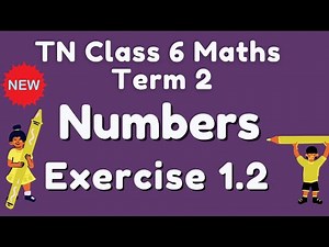 TN Class 6 Term 2 Exercise 1.2 Full Numbers AlexMaths