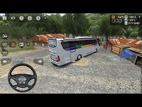 NYOBAIN BUS SCANIA TERBARU | BUS SIMULATOR INDONESIA | BUSSID - GAMEPLAYS