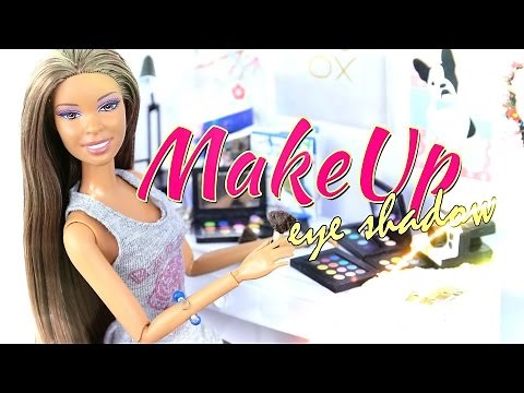DIY - How to Make: Doll Make Up Eye Shadow - Handmade - Crafts