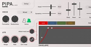 New Vocal Synthesis Plugin, Pipa, For iOS, Mac & Windows