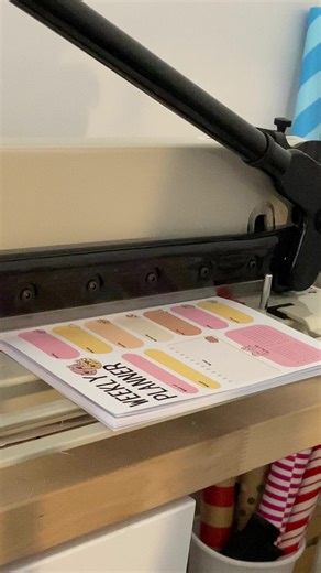 Planificador Semanal Papelería Creativa