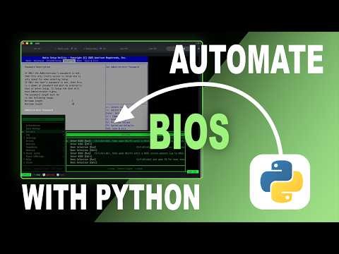 Automate BIOS Setup with Python: USBridge-KVM 2.0 Scripting