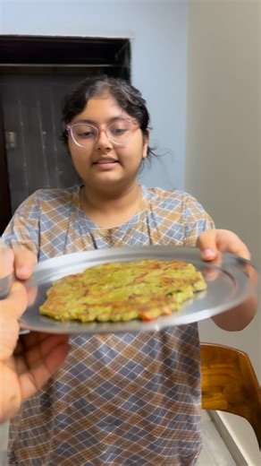 Garima Singh on Instagram: "Evening snacks moong dal chilla #garimaspride #foodvlog #homecooked"