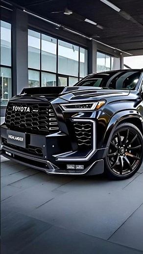 2026 Toyota Grand Highlander – Ultra Luxury Black Edition | Most Powerful SUV Reveal