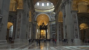Vatican unveils plans to restore baldachin in St. Peter's Basilica. | Corvallis Gazette-Times