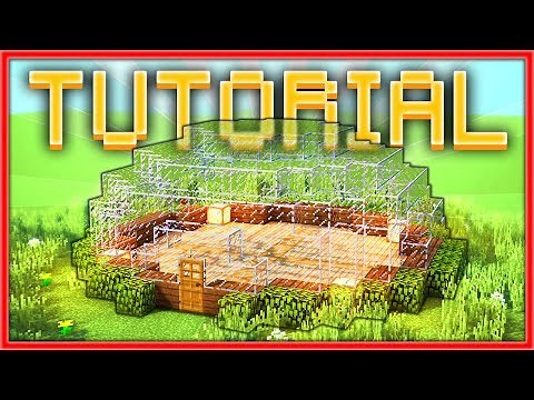 ➡ CÓMO HACER una CASA CÚPULA para SURVIVAL en MINECRAFT \\\\ TUTORIAL CONSTRUCCIÓN