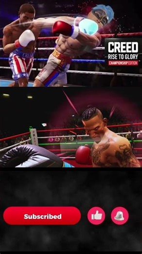 VR Boxing Creed Rise To Glory #vr #vrboxing #gaming #knockout #boxing