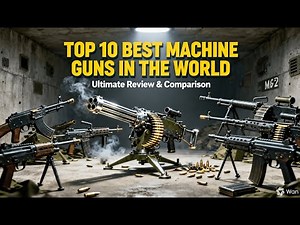 TOP 10 BEST MACHINE GUNS IN THE WORLD | Ultimate Review & Comparison