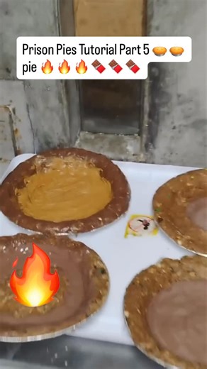 Prison Chef on Instagram: "Prison Pies Tutorial Part 5 🥧🔥 #prisonlife #prison #bakingfromscratch #bakingpies #foodnetwork"
