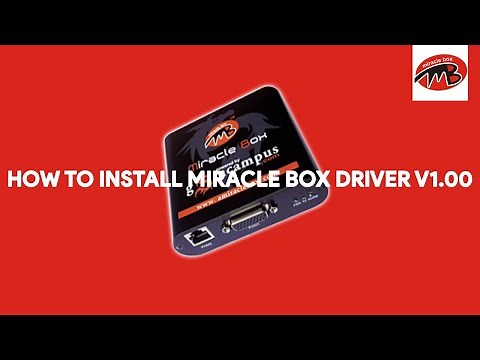 How To Install Miracle Box Driver v1.00 - [romshillzz]