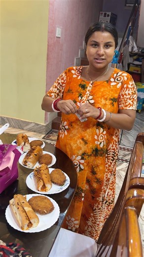 অর্পিতা দি আসলো বলে বর জন্য কি খাবার নিয়ে আসলো হ্যাঁ