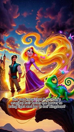 Rapunzel and the Cloud of Darkness | Sleepytime Story for Kids