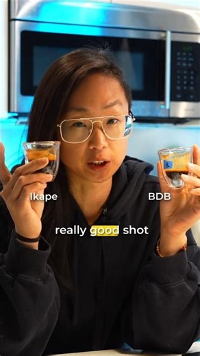 Extracting and tasting a dark roast espresso on Ikape K2 58mm Pro