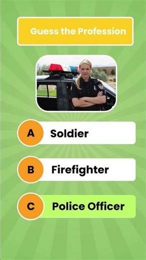 Guess the Profession in 3 Seconds 👨‍⚕️ | Fun Quiz #shorts #quiz