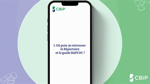 Comment utiliser l’application CBIP ?