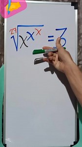 5.4K views · 38 reactions | Let's Solve For X=?? Given The Equation 27th√X^x^x=3 #basics #fundamentals #algebra #education #mathtrick #fypシ゚ #mathviral #fbreelsvideo #sharingiscaring #review #satmath #satexam #SATPrep #mathtutorial #reelsinstagram #infiniteguru #LETEXAM #civilservice #exams #reviewer #mathteachersofinstagram #mathhelp #mathchat #learnmath #mathproblemsolving #algebratutor #mathreview #boardexams #college #AdmissionTest | Infinite Guru | Facebook