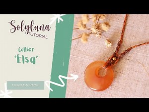Tuto débutant : réalisez le collier "Elsa" en micro macramé en moins de 15 min !