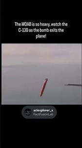GBU-43/B massive ordnance aur blast #reels #viral #physics #universe #facts #shortsfeed #science