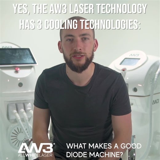 So… what really makes a good laser hair removal machine? Our expert breaks it down for you! From quality components and cooling technology to power and marketing, here’s why we offer the best machine and business in the industry! | AllWhite Laser