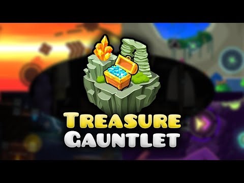Treasure Gauntlet ALL LEVELS (All Coins) | Geometry Dash