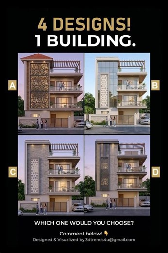 4 Designs. 1 Building. Infinite Possibilities.