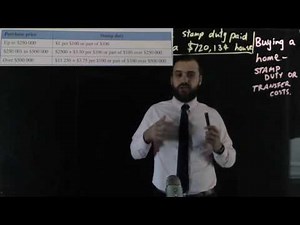 Buying a home Calculating stamp duty or transfer costs