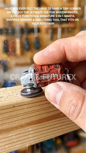 The World’s smallest working makita grinder. #ytshorts