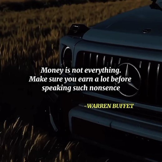 Warren Buffett motivational line money . #motivation #mindset #succes #millionaire #billionaire