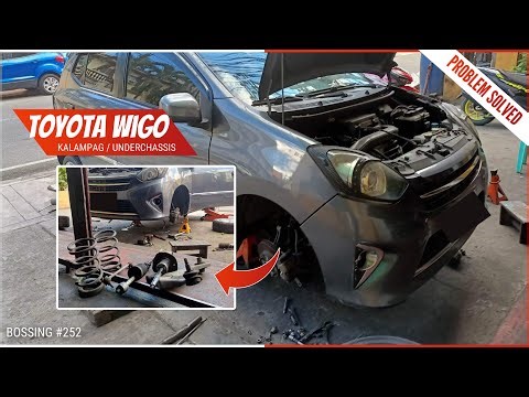 Toyota Wigo Shock Absorber / Coil Springs / Rack end / Tie Rod Check | Kalampag No More
