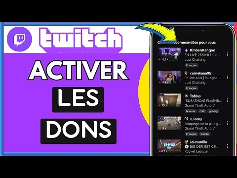 Comment Activer Les Dons Sur Twitch ( Très Facile )